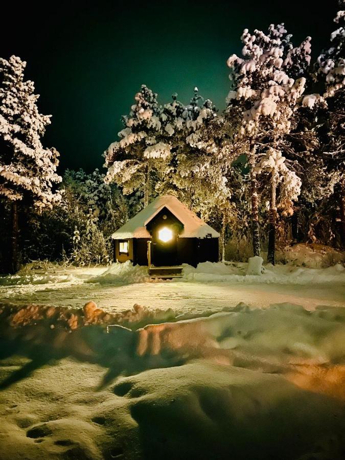 Camp Caroli Hobbit Hut Villa Jukkasjärvi Eksteriør bilde